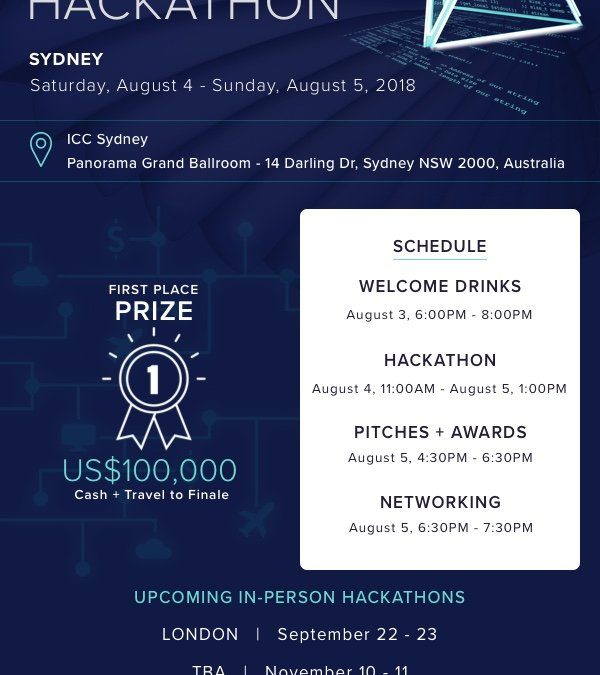 EOS.IO – Sydney Hackathon